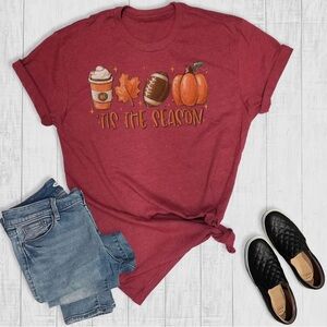 Fall Themed Graphic Tee ‘Tis The Season